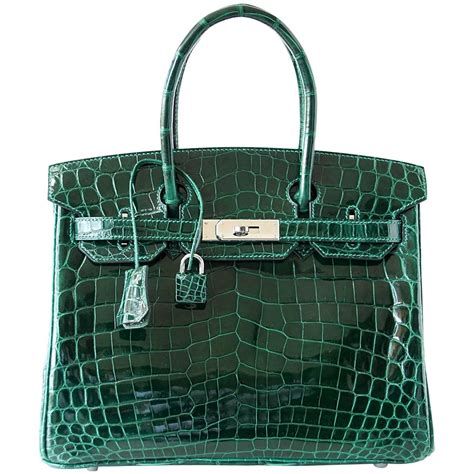 hermes birkin emerald green crocodile price|cheapest Birkin bag cost.